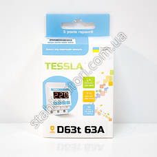 TESSLA D63t — реле напруги, бар'єр, АВР, відсікач, з термозахистом, фото 3