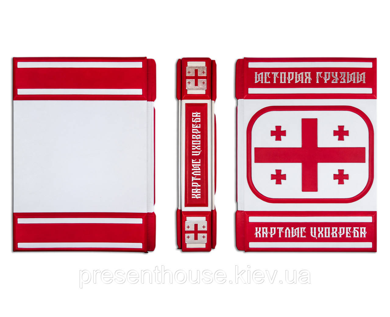 Книга шкіряна Історія Грузії. Картліс Цховреба, фото 1