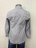 Стильна дитяча сорочка для хлопчиків 110,116,122,128 зросту Blueland Туреччина, фото 2