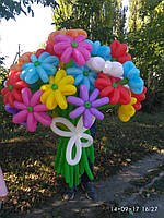 Букети з повітряних кульок, квіти з повітряних кульок