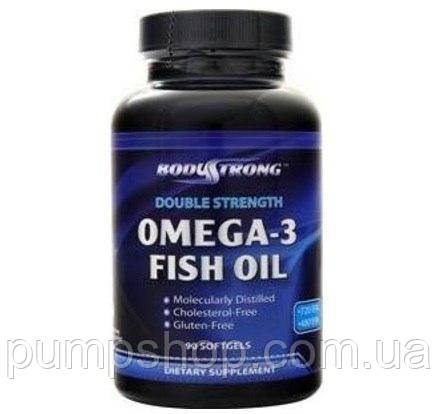 Омега-3 риб'ячий жир BodyStrong Omega-3 Fish Oil (Double Strength) 180 капс.