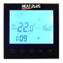 Сенсорний програмований терморегулятор Heat Plus BHT 321GB Black