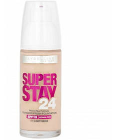 Стійкий тональний крем Maybelline Super Stay 24 години (Мейбеллин Супер Стэй)