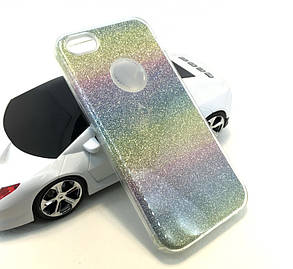 Чехол для iPhone 5 5s se накладка бампер противоударный glitter, фото 1