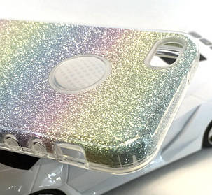 Чехол для iPhone 5 5s se накладка бампер противоударный glitter, фото 3