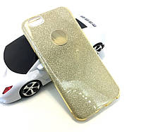 Чехол для iPhone 6 6s накладка бампер противоударный Remax glitter силиконовый