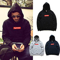 Худі з принтом supreme | стильна толстовка