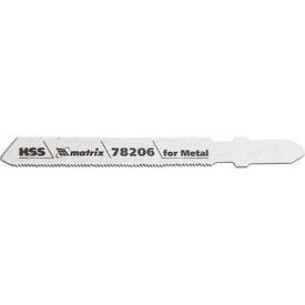 Полотна для електролобзика для металу, 3 шт. T118G, 50 х 0,8 мм, HSSартa MTX Professional