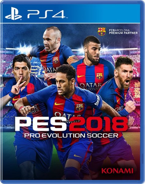 Гра Pro Evolution Soccer (PES) 2018 (PS4, російські субтитри)