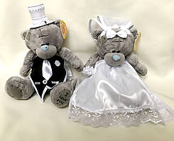 Ведмедики Тедді на весільну машину