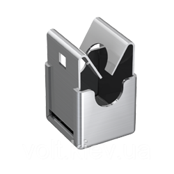Ніро-Кліп кріплення.для дроту діаметром 10 мм / Тип А