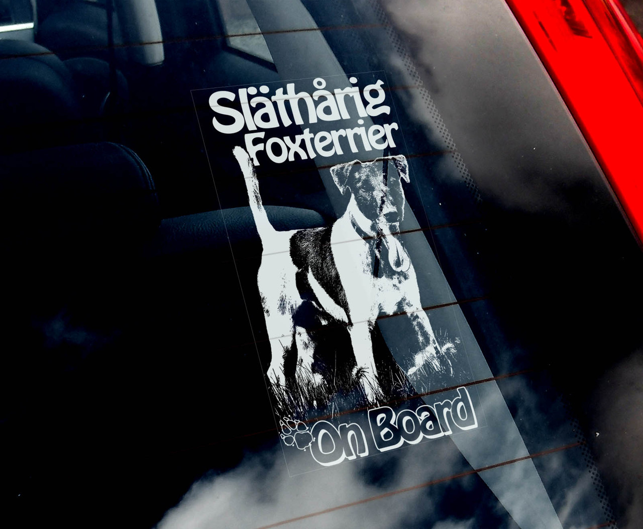 Фокстер'єр гладкошерстий стикер, фото 1