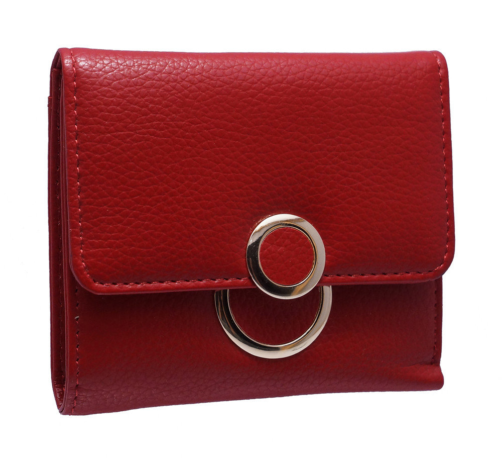 Компактне жіноче портмоне K814 red