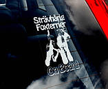 Фокстер'єр жорсткошерстий стикер, фото 2