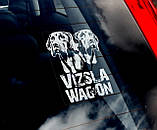 Угорська вижла (венгерська легая) Viszla стикер, фото 2