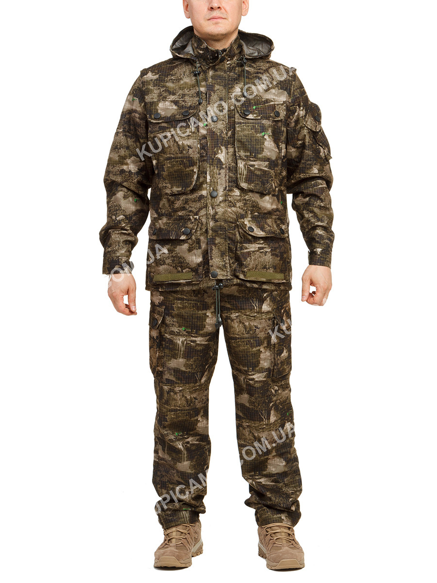 Костюм "Атаман" легкий трансформер з мембранної тканини для рибалок і ...