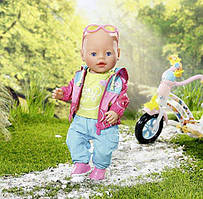 Одяг для велопрогулянки ляльки бебі боран, у коробці Zapf Creation Baby born 823705