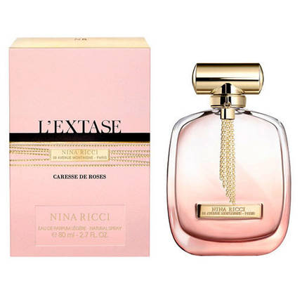 Nina Ricci L'Extase Caresse De Roses парфумована вода 80 ml. (Ніна Річі Л'Екстаз Каресе Де Роза), фото 2