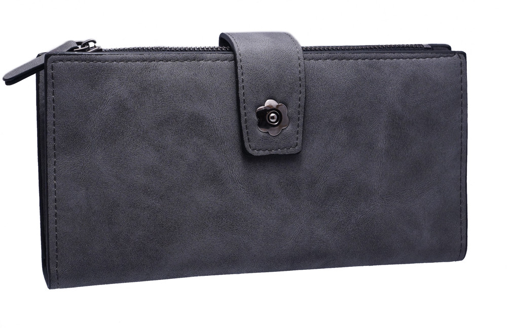 Жіночий гаманець-картхолдер 20309 dark grey