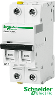 Автоматичний вимикач IC60N C 2p 10A ТМ "Schneider Electric"