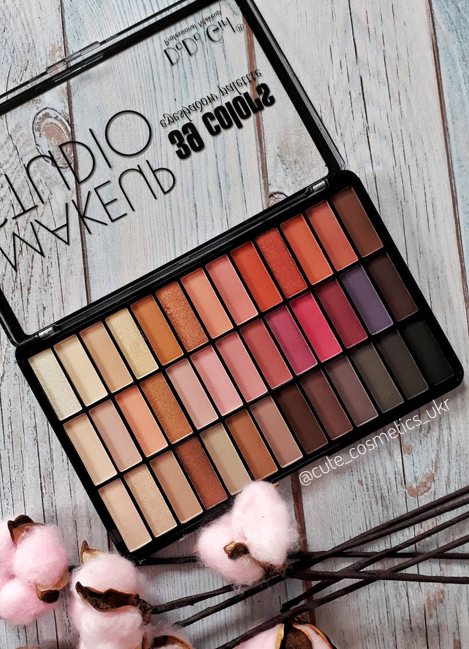 

Палетка теней для век 39 оттенков Dodo girl. В