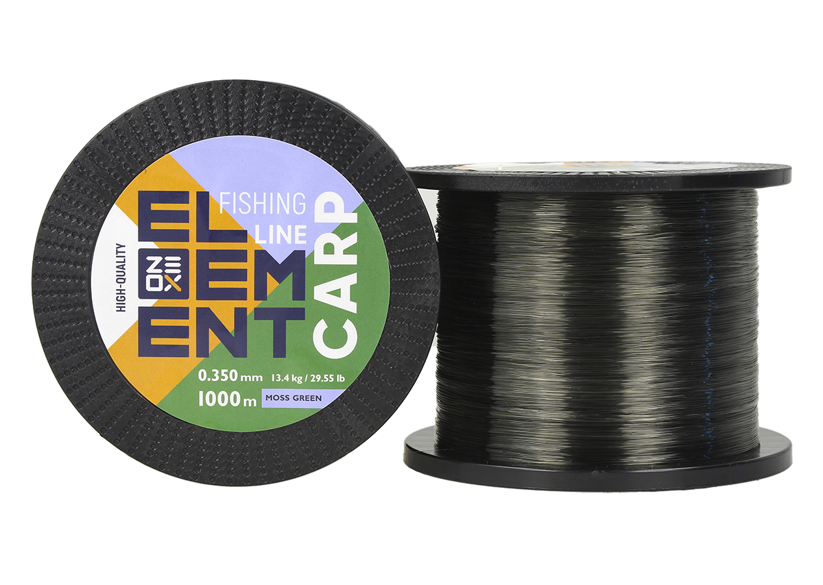 

Леска Zeox Element Carp Line 1000м Moss Green 0.405, Разные цвета