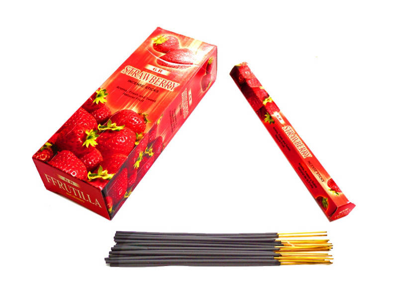 

Аромапалочки STRAWBERRY (шестигранник) Клубника