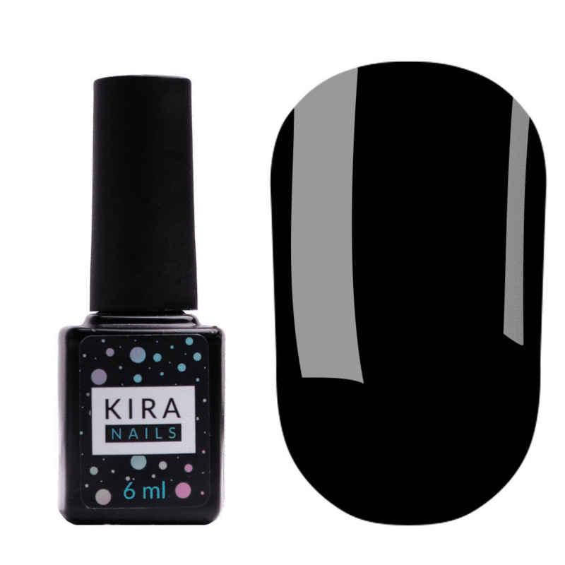

Гель-лак Kira Nails №035 (чорний, емаль), 6 мл