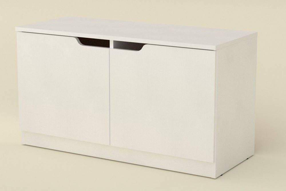 

Маленькая обувница ТО-13 белый