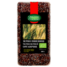 

Зерно пшеницы чернозерной органическое, 400 г, Украина, ORGANIC COUNTRY