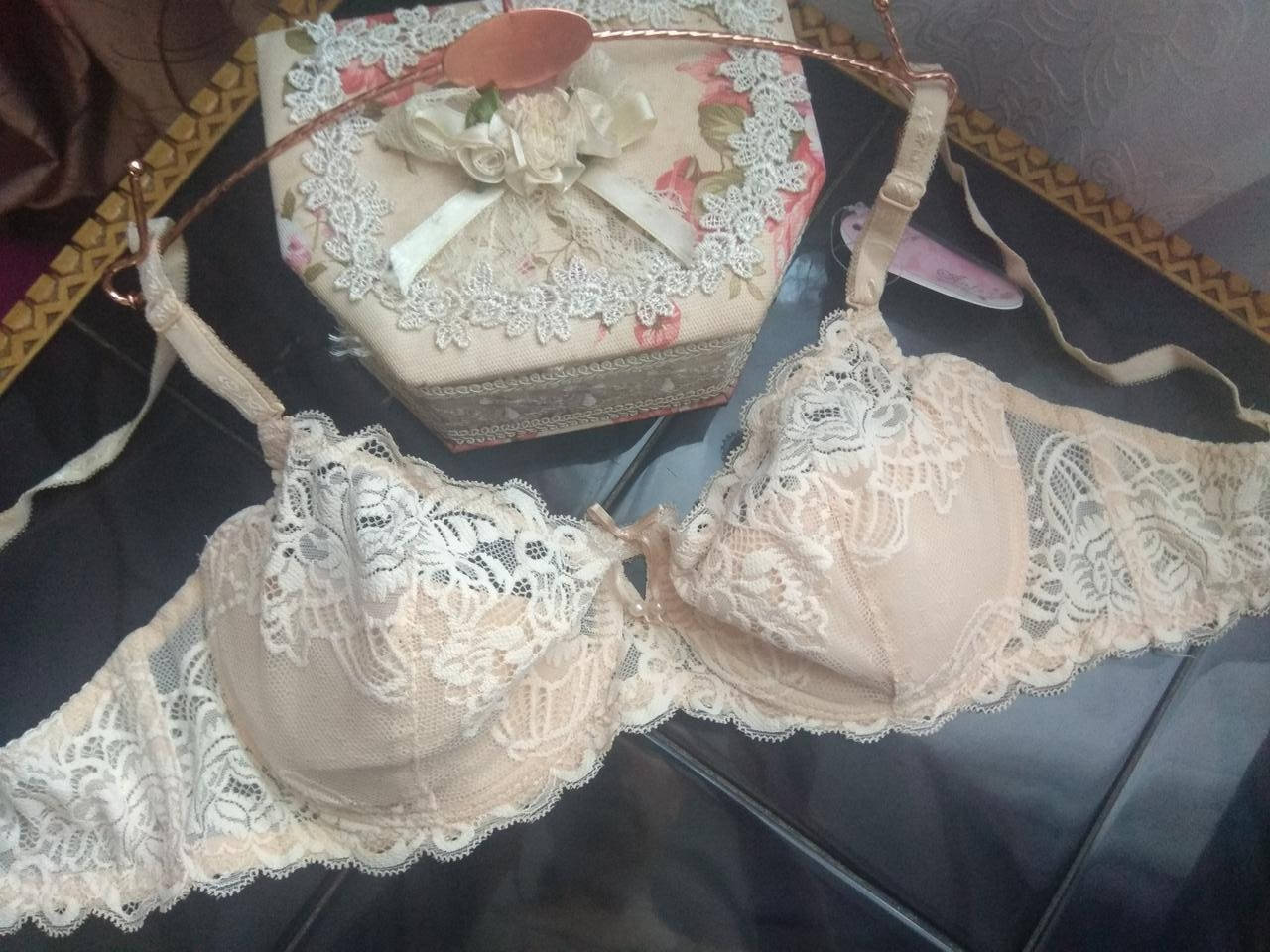 

75,80,85,90,95Д Бюстгальтер Anfen з тоненьким напівпоролоном Semi Soft беж 95D, Бежевый