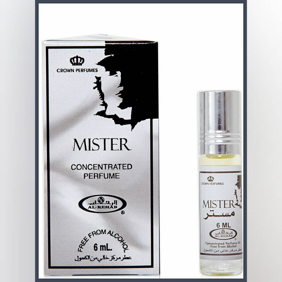 

Арабские масляные духи Mister Al Rehab (Мистер Аль Рехаб), 6мл