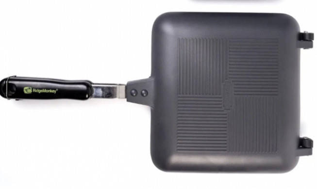 

Ridge Monkey The Classic Deep Fill Sandwich Toaster inc Utensils Standard, Черный