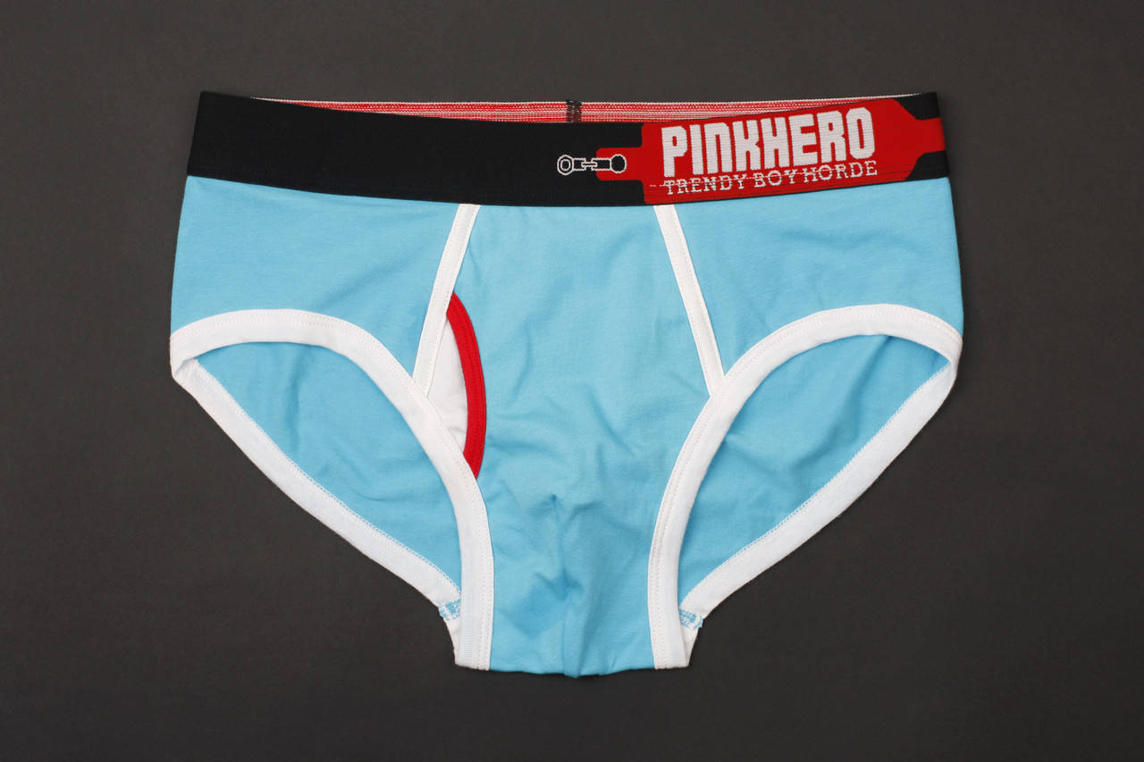 

Мужские трусы Pink hero (плавки слипы) XXL, Голубой