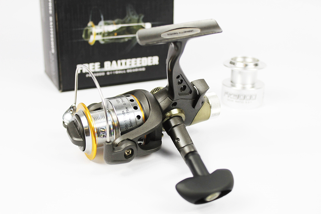 

Карповая катушка EOS Baitfeeder FR3000M 6+1, Хаки