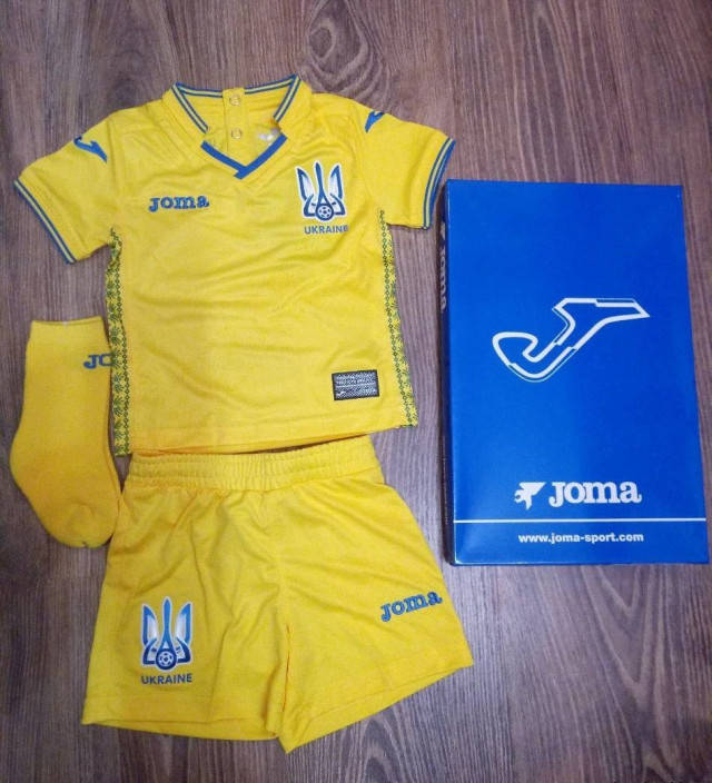 

Комплект детской футбольной формы Joma сборной Украины (FFU407011.18). Футбольная форма.