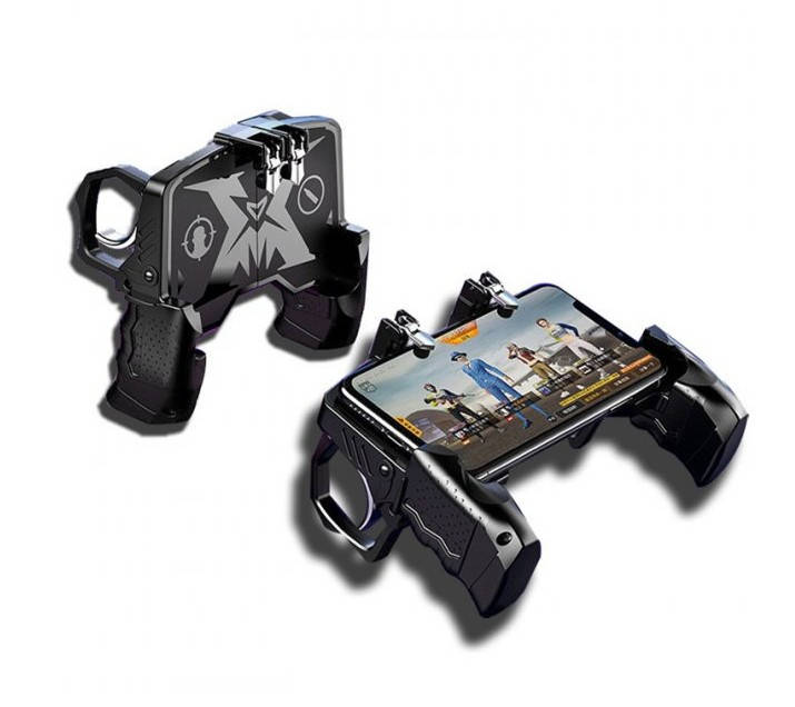 

Беспроводной геймпад джойстик для смартфона K21 Shooter Portable Game Grip черный