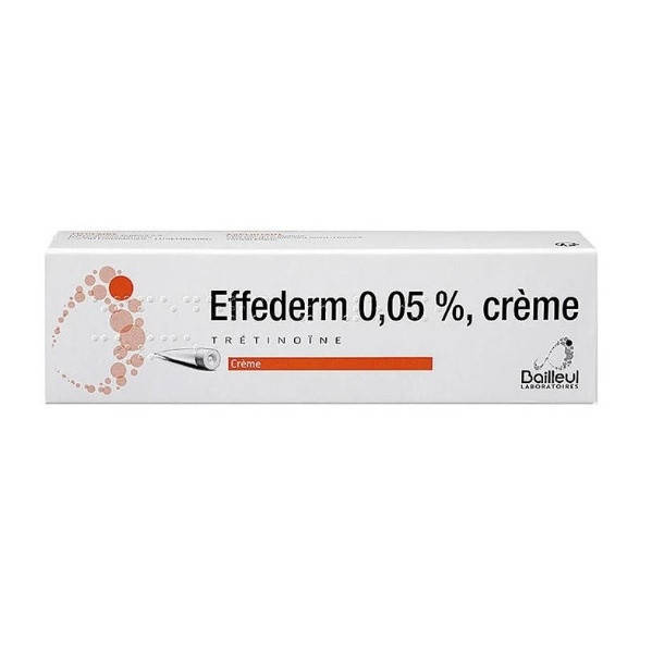 

Эффедерм 0,05% (Третиноин) крем для проблемной кожи, 30 г / Effederm (Tretinoin). Срок до 09.2022