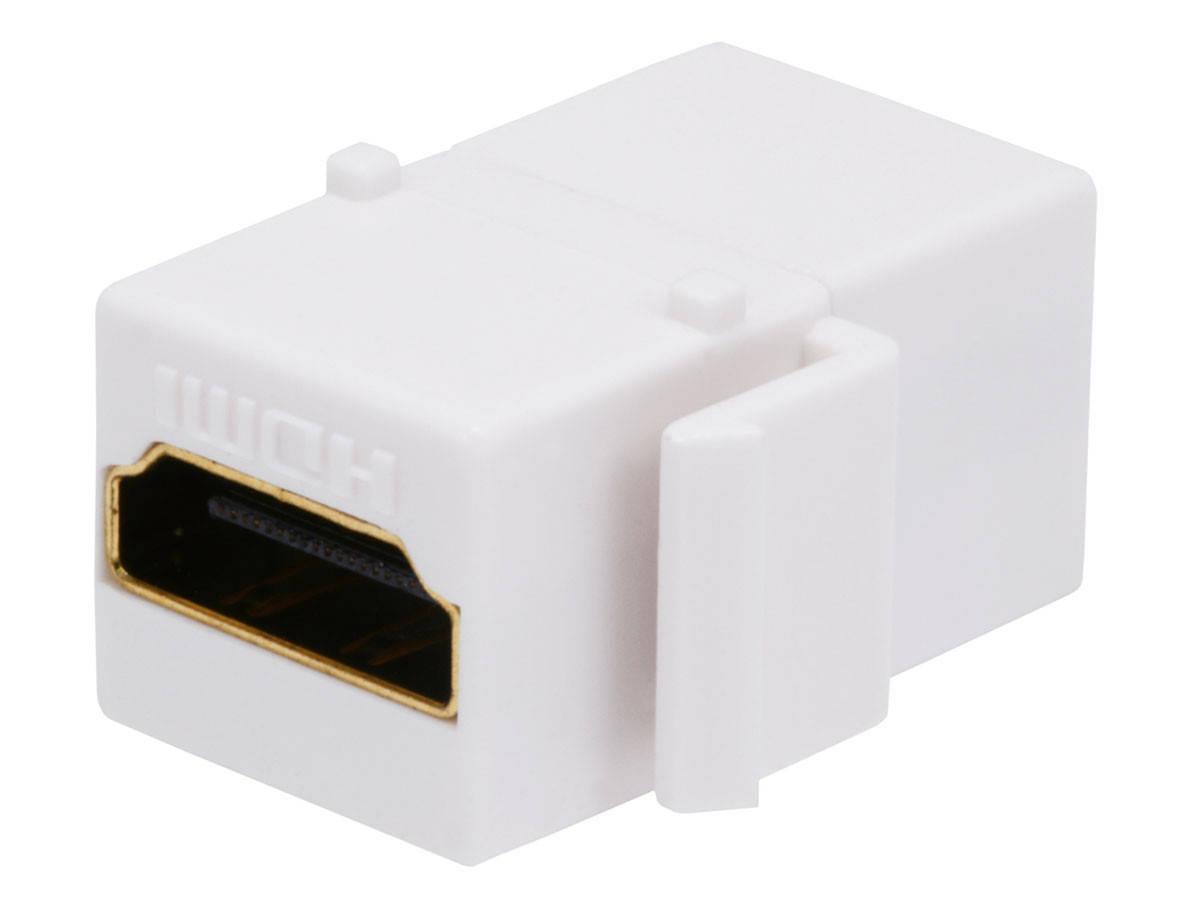 

Перехідник моніторний HDMI F/F (Keystone) Gutbay адаптер прямий Белый(78.01.2815)