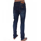 Чоловічі джинси 17-356 сині, фото 3