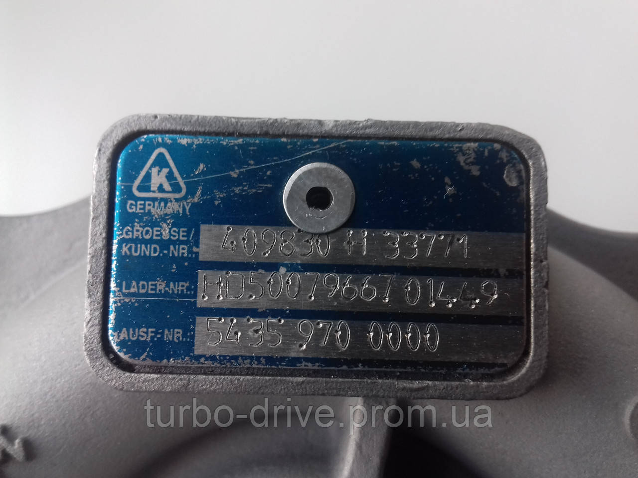 Турбина Renault Kangoo 1.5 dCi 5435988000, 5435988002 - фото 3 - id-p545478266