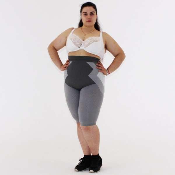 Шорти для схуднення з турмаліном для повних жінок. Спалюють жир на животі, стегнах і ногах.