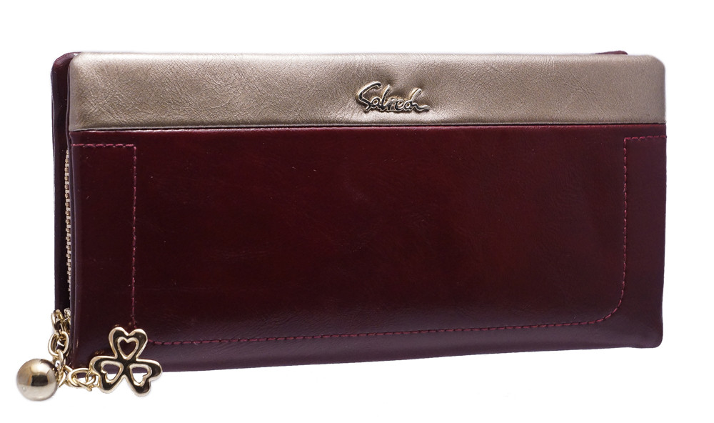 Жіночий гаманець на блискавці С8825 Purple