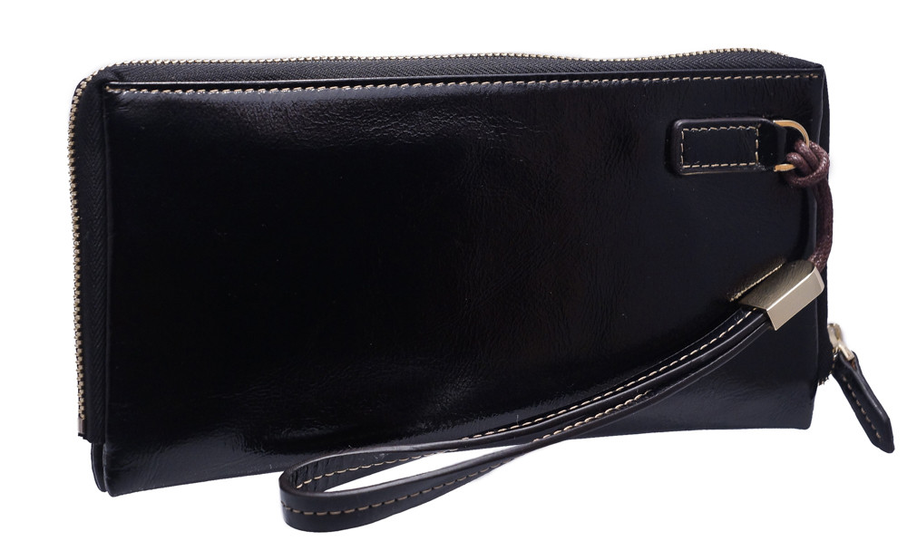 Шкіряний картхолдер- гаманець 3315 black