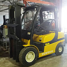 Газовий вилочний навантажувач 3 тонни Yale GLP30VX б/у, фото 2