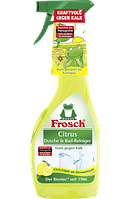 Фрош — натуральний очисний засіб для ванної та душових кабін Frosch Citrus Dusche&Bad-Reiniger 500 мл