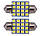 Автолампи світлодіодна C5W 36mm-16SMD-3528, фото 2