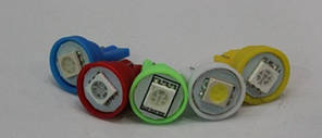 Автолампи світлодіодна T10-1SMD-5050(Кольору ламп-білий,жовтий,синій,зелений,червоний)