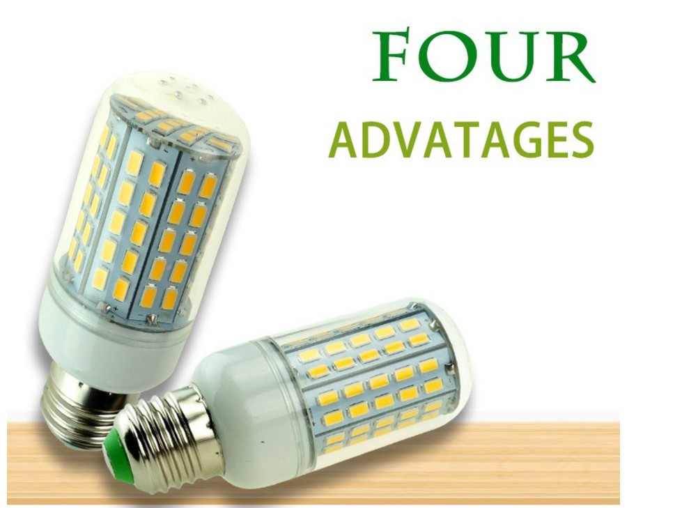 Лампа Epistar E27 кукуруза 30W 96 led
