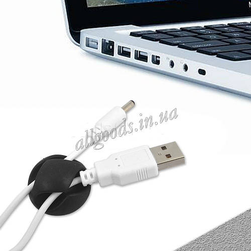 Фиксатор кабеля, организатор проводов 1шт Черная (ID#585288284), цена ...